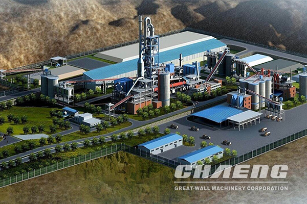 200-5000t/d Cement production line manufactured by chaeng: high