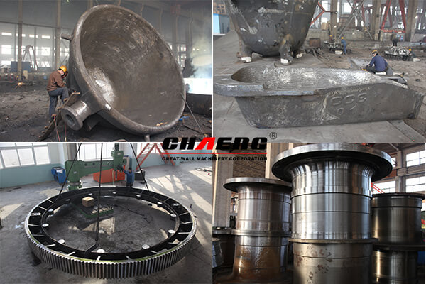 1-120t large steel casting