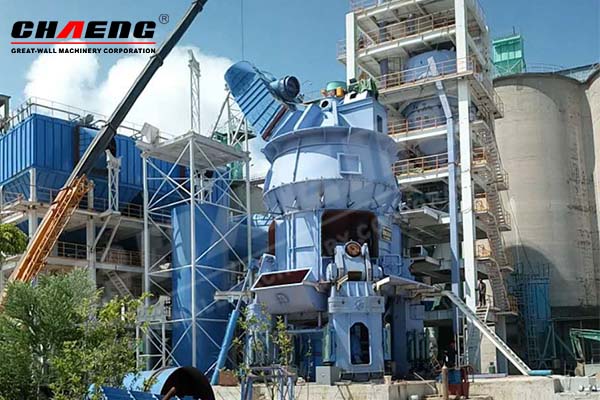 vertical roller mill in cement plant