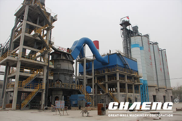 Henan Yuhui 600000t/a slag powder/ 900000t/a cement/1000000t/a auxiliary material production line EP