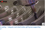 steel casting （slag pot, cast steel nodes, girth grear,supporting roller）