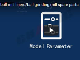 ball mill liners/ball grinding mill spare parts