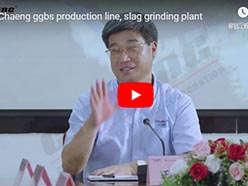 Chaeng ggbs production line, slag grinding plant