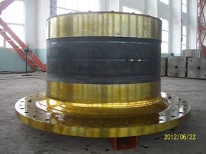 3.2x13 m Cement Mill Hollow Shaft Casting Parts Supply