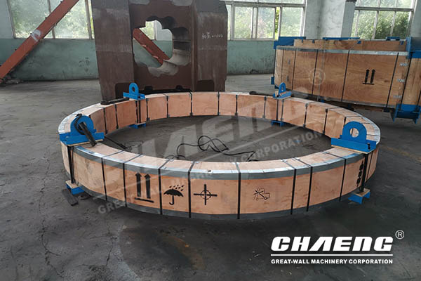 CHAENG Rotary Kiln Tyre exported to Uzbekistan