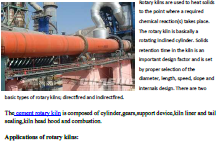 Some problems and answers for the cement rotary kiln shell