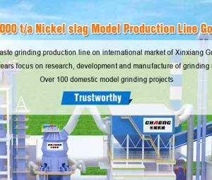 Indonesia 300,00 t Nickel slag Model Production Line