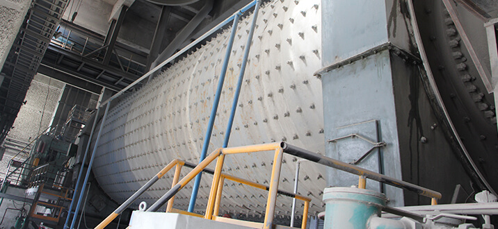 Cement grinding plant